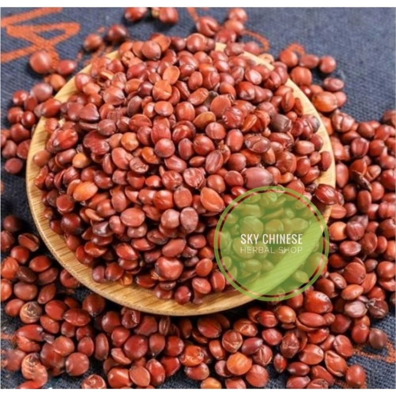 

Suan Zao Ren / Sour Jujube Seed Insomnia Susah Tidur / Semen Ziziphi Spinosae / Mien Cau Jen Cao Chao 酸枣仁