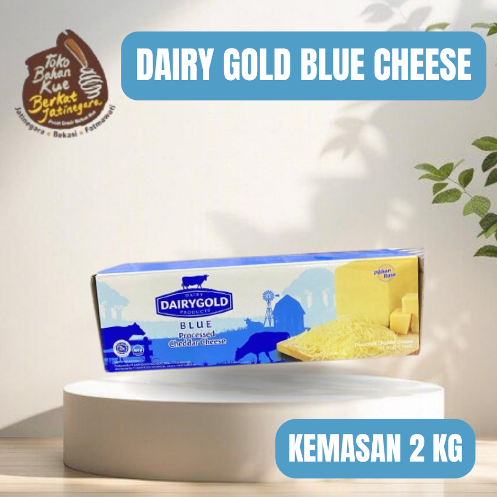 

DAIRY GOLD CHEDAR KEMASAN 2 KG / KEJU /CHEESE