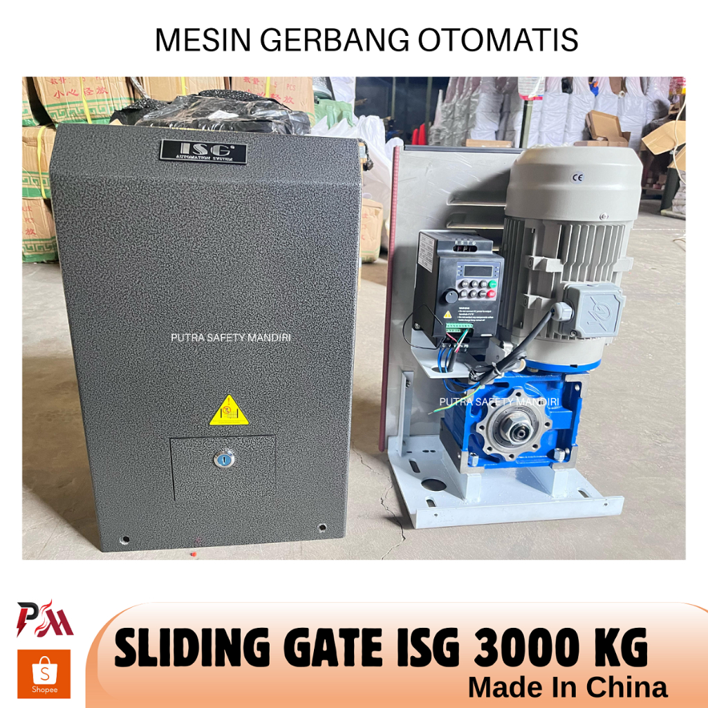 Mesin Sliding Gate ISG 3000KG – Pintu Geser Otomatis untuk Gudang & Pabrik