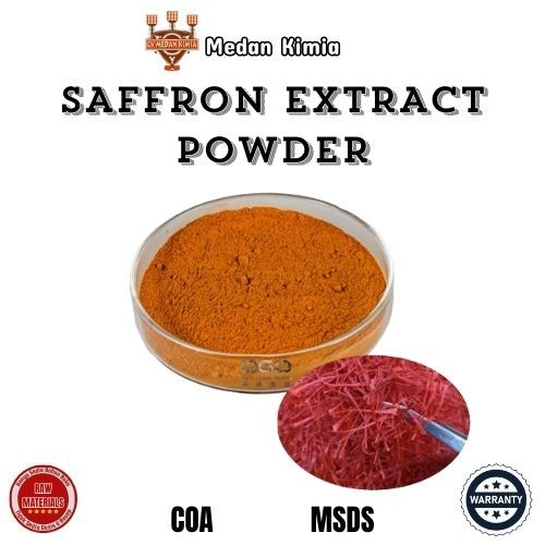 

Extract Powder Saffron 100gr Food Colorant Murni / Bubuk Ekstrak Safron Original 100gram