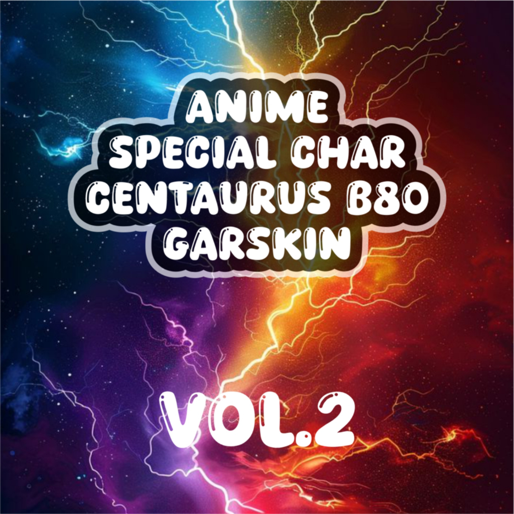 

ANIME STICKER SPECIAL CHAR GARSKIN CENTA B80 (VOL.2)