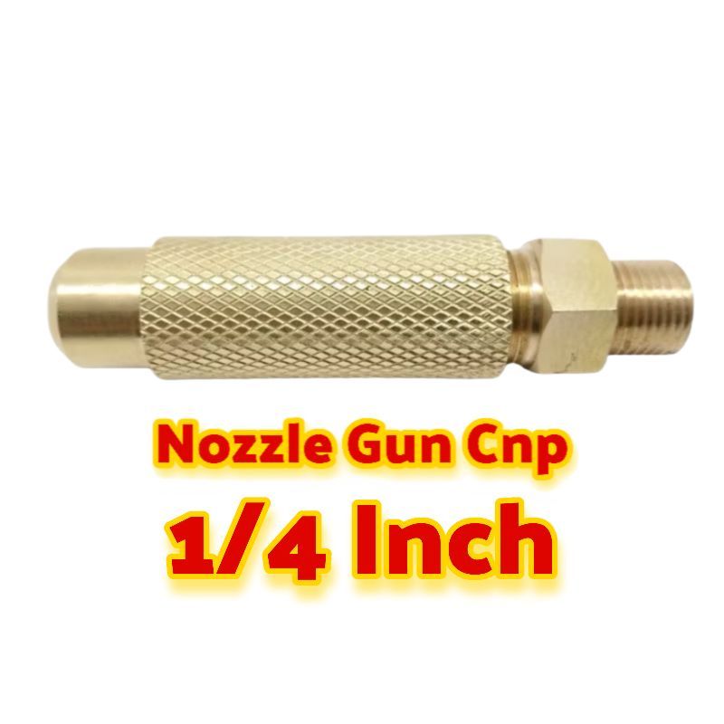 Nozzle Kuningan Spray Gun CNP cuci mobil/motor 1/4 Inch High Quality