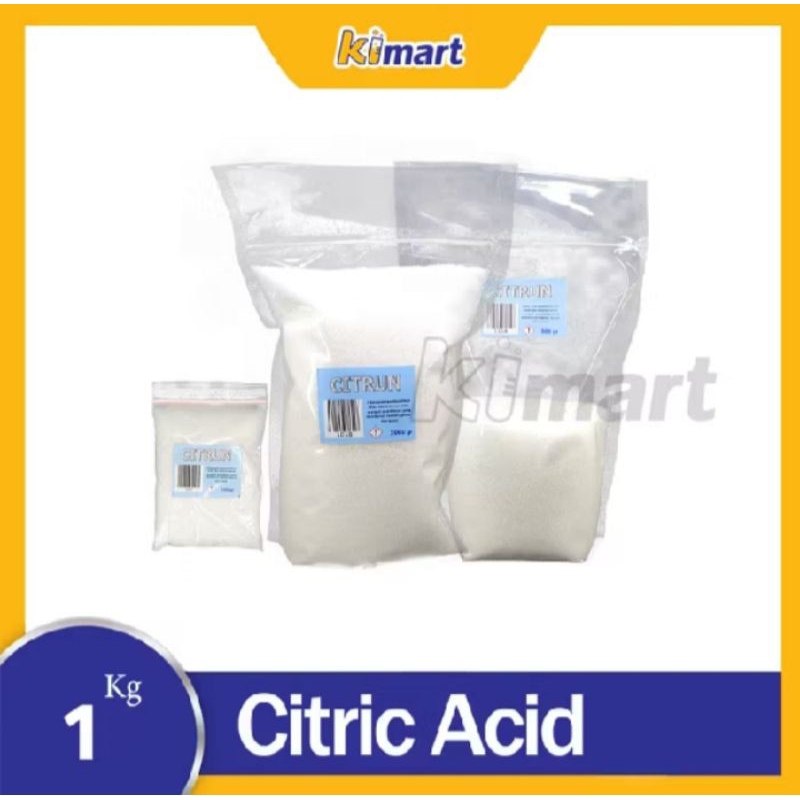 

Citric Acid 100gr 500gr 1000gr Citrun Asam Sitrat Citrun monohydrate