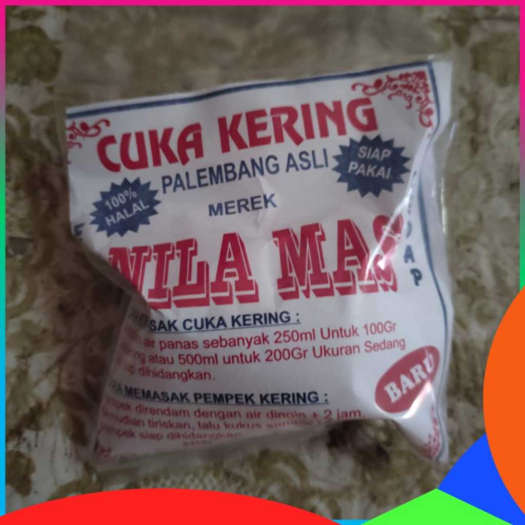 

NILA MAS CUKO PEMPEK KERING PALEMBANG BIANG CUKO KENTEL ENAK 100 GRAM