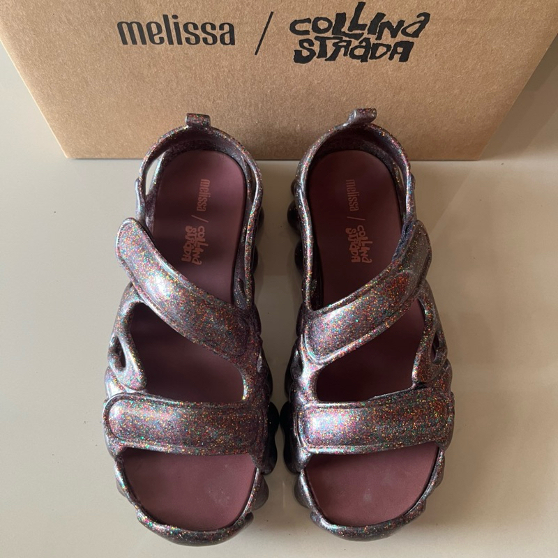 MELISSA X COLLINA STRADA Puff Sandal speedcat ballet