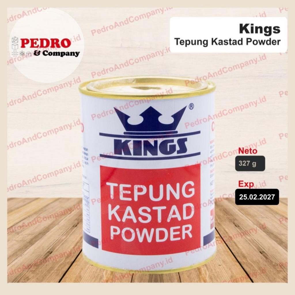 

Kings -Tepung kastad powder (327 gr)