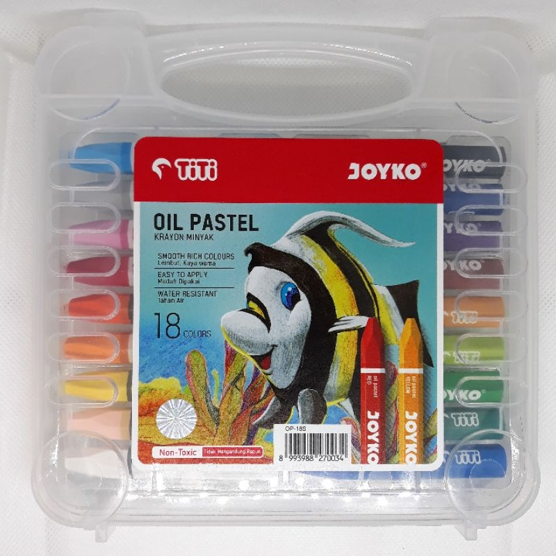 

CRAYON / KRAYON TITI JOYKO 18 WARNA