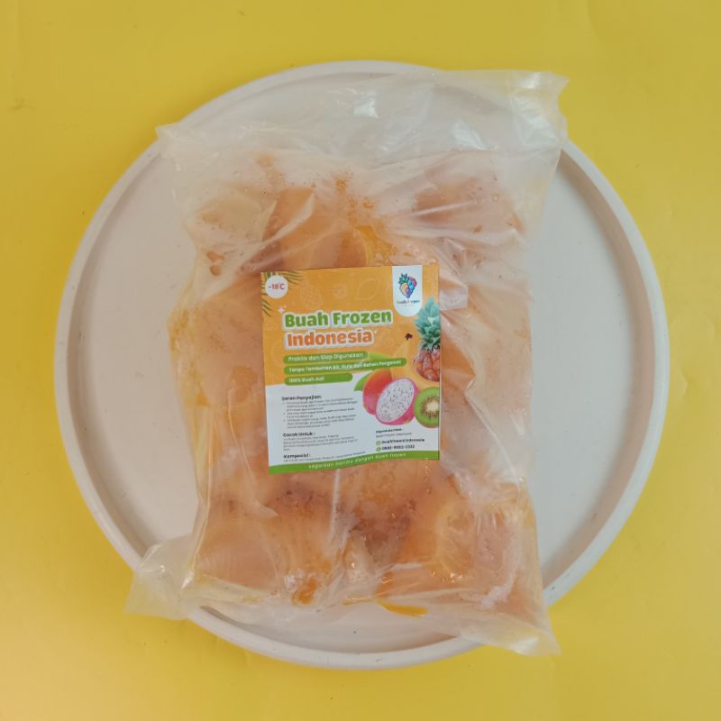 

Buah Markisa Freshly Frozen Non Biji Tanpa Biji 1kg isi 10pcs (@100gr) Amanta Segar Murah