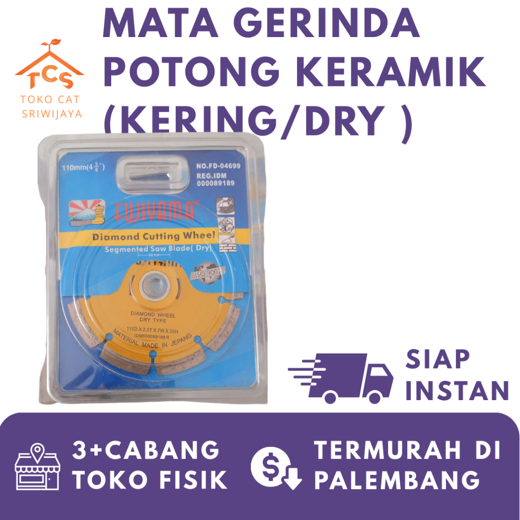 Diamond Wheel FUJIYAMA (DRY)  / Potong Keramik FUJIYAMA