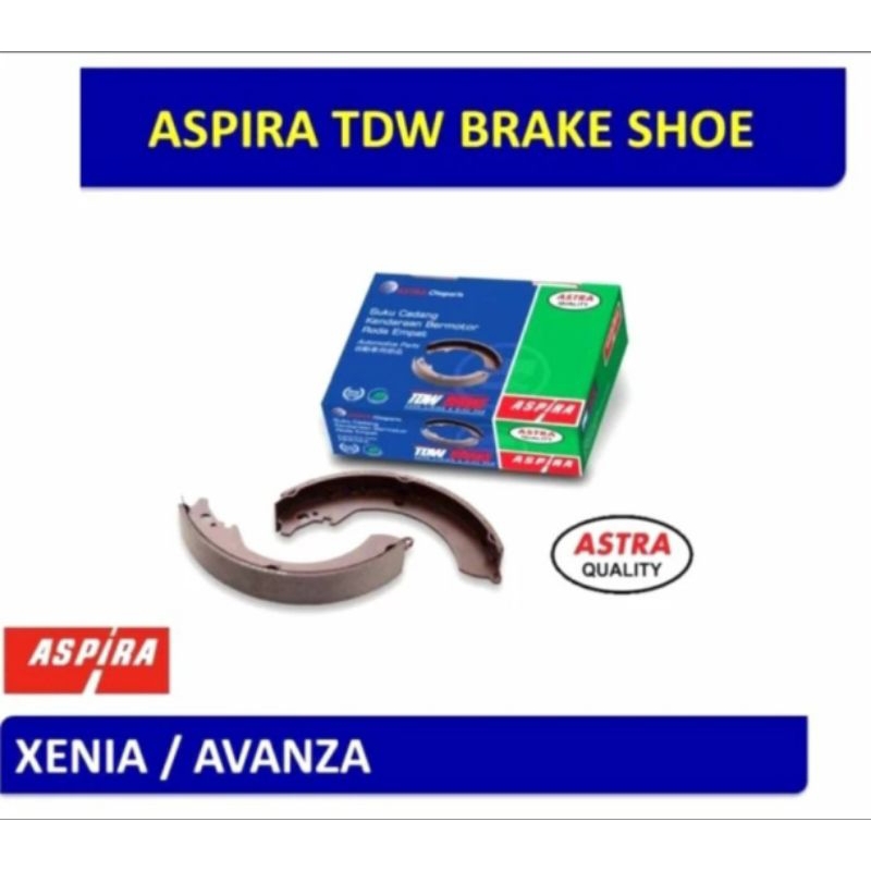 Brake Shoe/Kampas Rem Belakang Avanza/Xenia TDW BRAKE ASTRA OTOPARTS