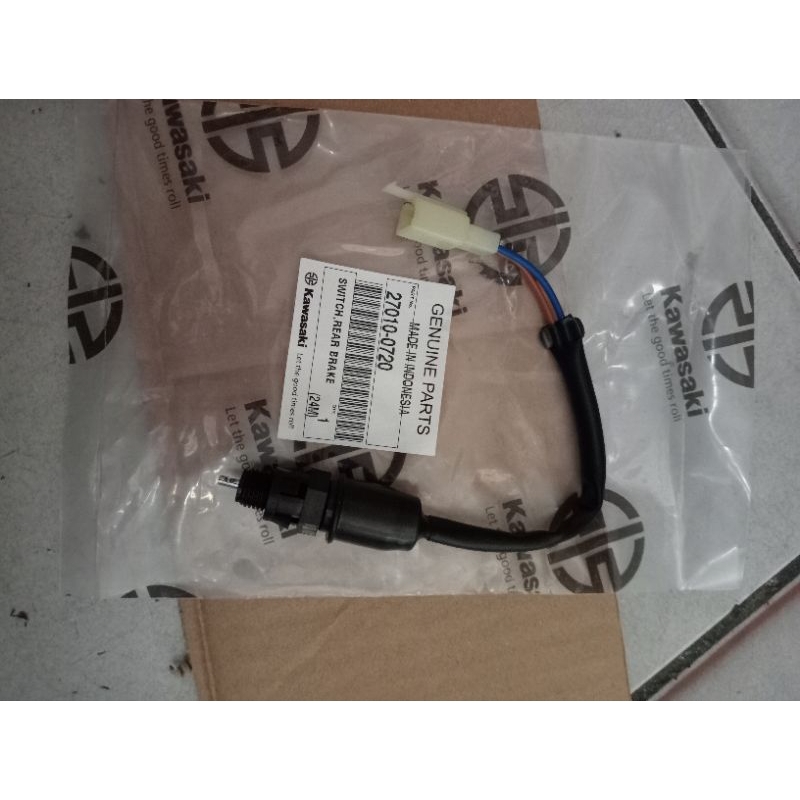 SWITCH REAR BRAKE SWITCH REM BELAKANG KAWASAKI NINJA RR 150 ORIGINAL KAWASAKI