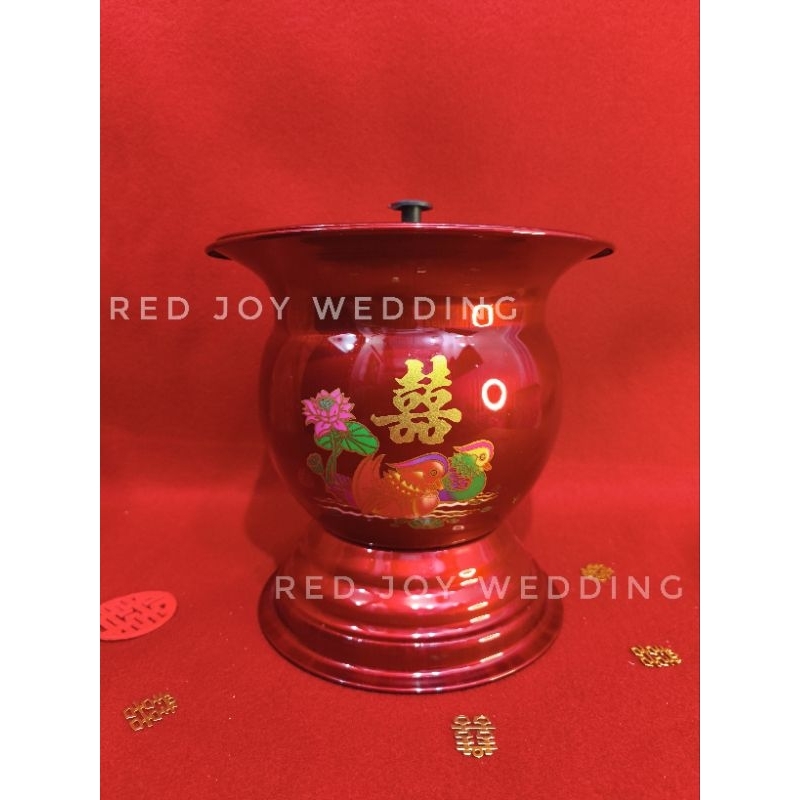Pispot Sangjit Chinese Wedding Bahan Seng Tebal / Pispot Chinese Wedding