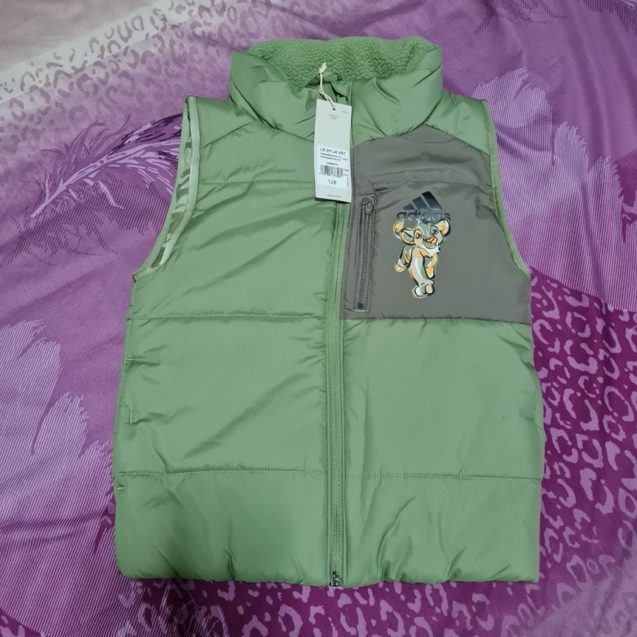 Jaket Vest Rompi Anak ADIDAS Kids Lion King IV9641 Original BNWT