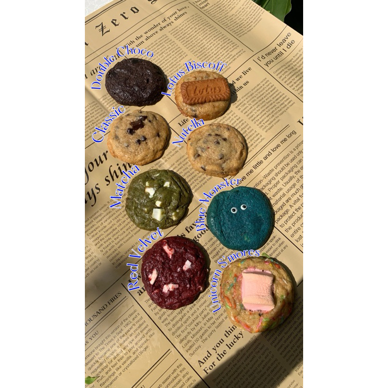 

SOFT COOKIES (MINIMAL ORDER 2PCS)