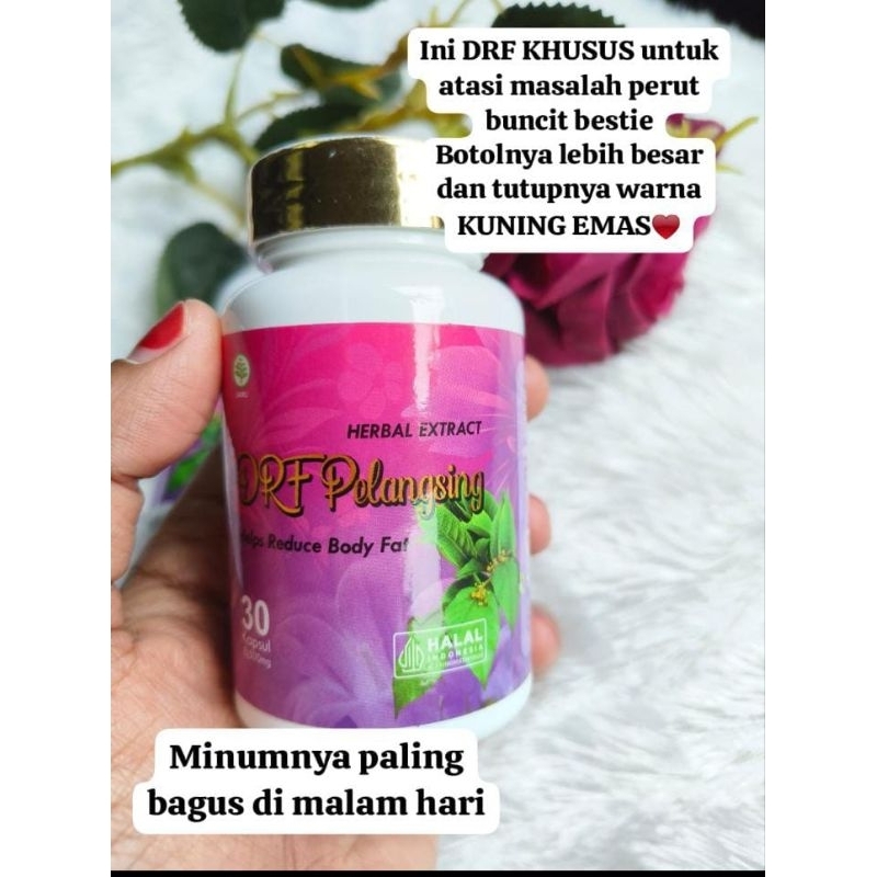 DRF HERBAL ULTIMA PELANGSING HERBAL BPOM RI DRF FARMASI SUSU PERUT PELANGSING AMAN