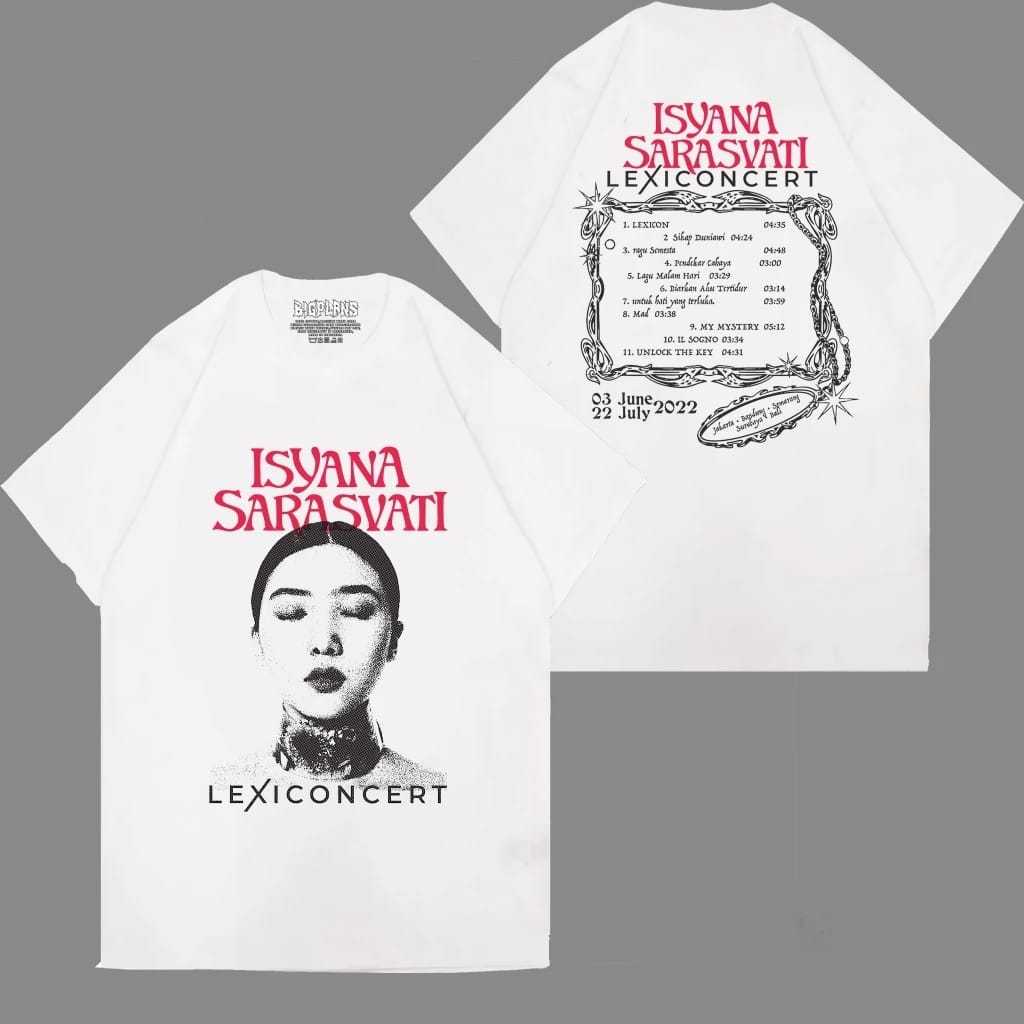Kaos Isyana Sarasvati (Lexi Concert)