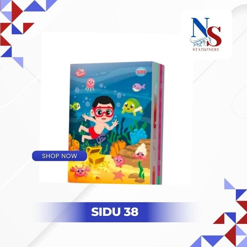

Buku sidu 38 lembar 1pcs-buku tulis