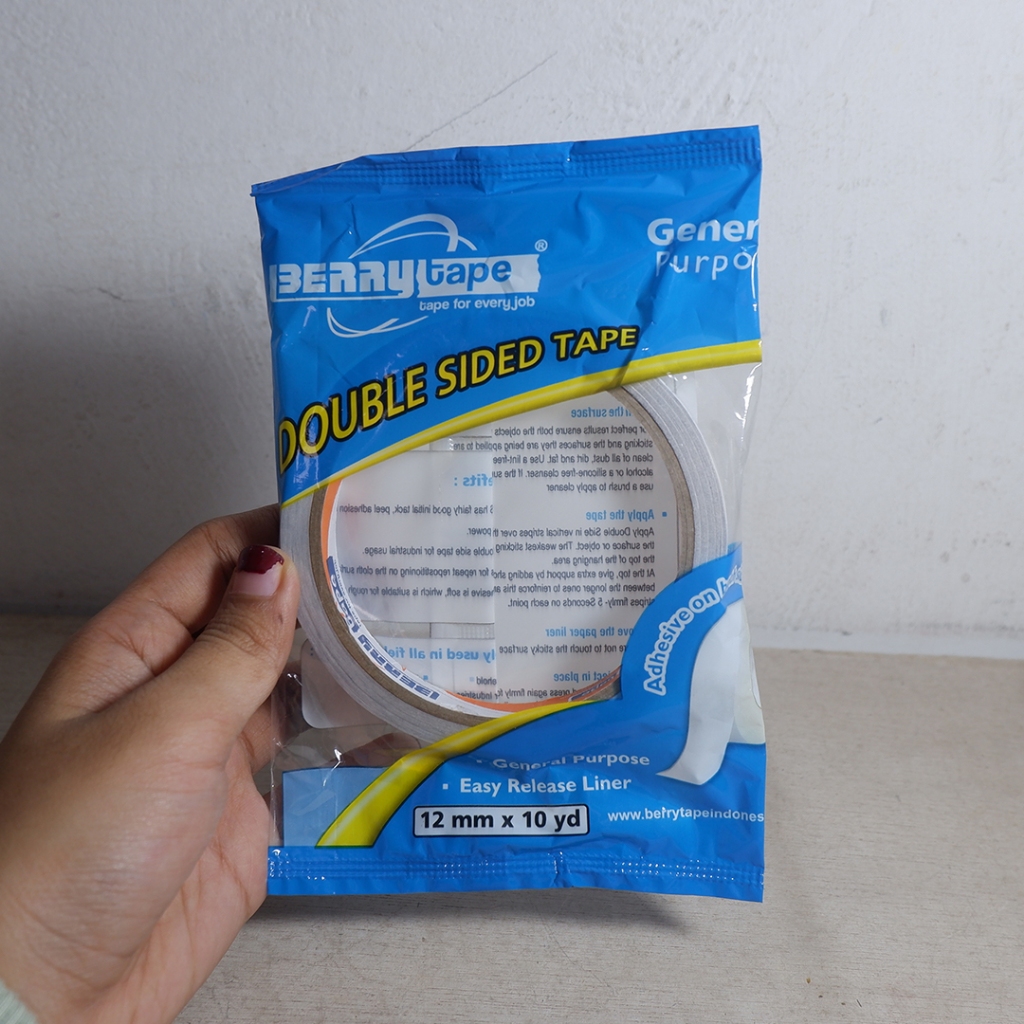 

[12 Pcs] Nerrd Paket Hemat Grosir Double Tape Daimaru 1,2 cm Murah 12 Pcs