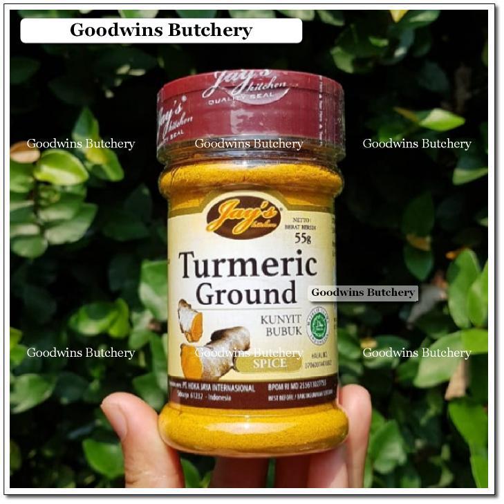 

Jay's TURMERIC GROUND POWDER kunyit bubuk Jays 55g
