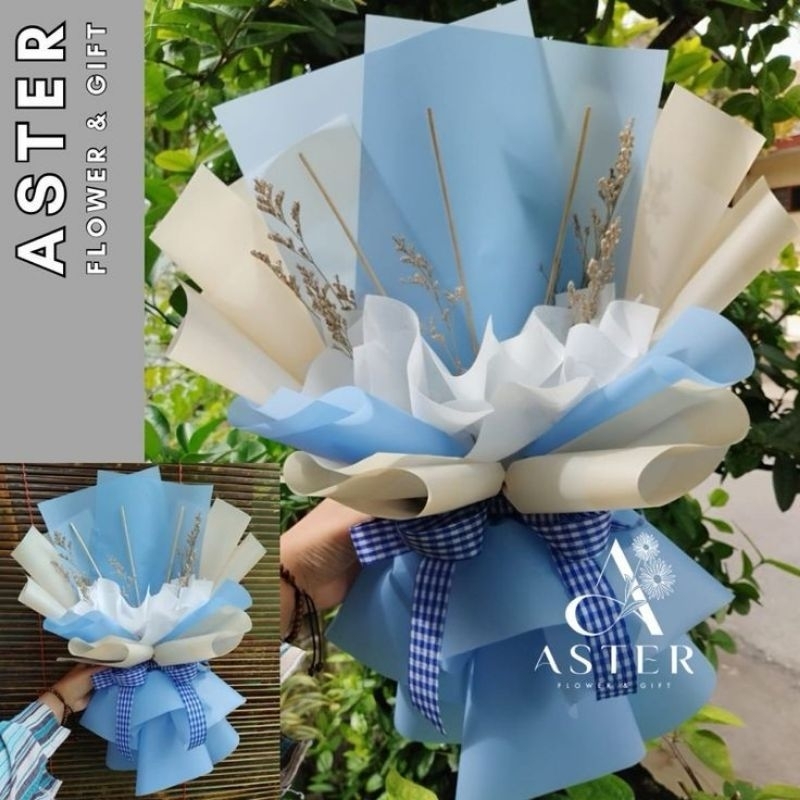 BUKET KOSONGAN 45CM SIZE BESAR/ BUKET KOSONGAN