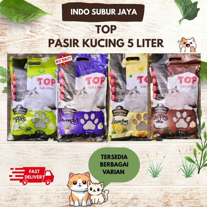 Top 5 Liter Pasir Kucing Gumpal