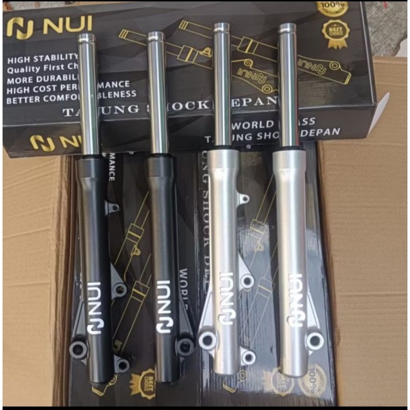 Shockbreaker Shock Depan Nui Racing Model Standar Mio / Mio J / Mio M3 / Fazzio / Vario 125 150 / Be