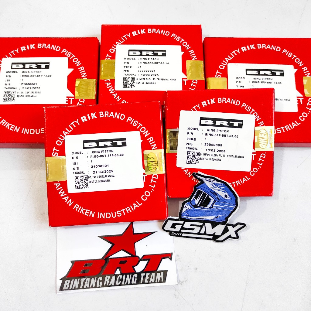 RING PISTON BRT RING SEHER BRT 63mm 66mm 68mm 70mm 72mm 74mm 55.25MM SUPER FORGING