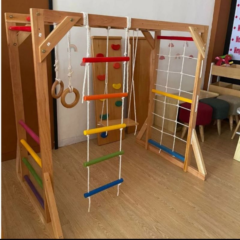 Brakiasi mainan anak  - playground indoor fullset