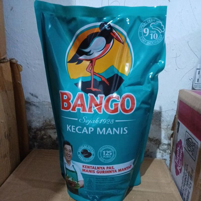 

kecap bango kemasan pocuh 1.5kg original 100%