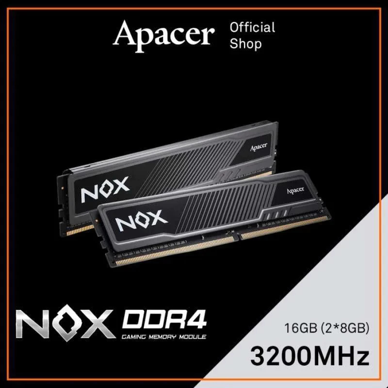 Apacer DDR4 16GB (2x8GB) NOX 3200Mhz Longdim