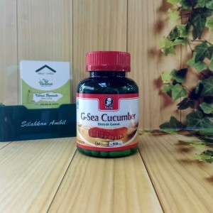 HPA Gold G Sea Cucumber Ekstrak Gamat 60 Kapsul