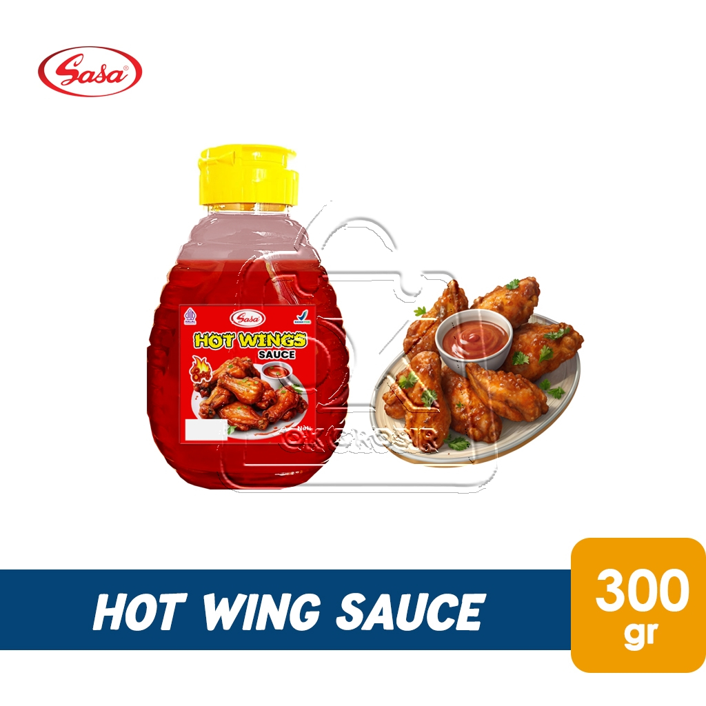 

Sasa Red Hot Wing Sauce Saus Pedas Ayam (300 gr)