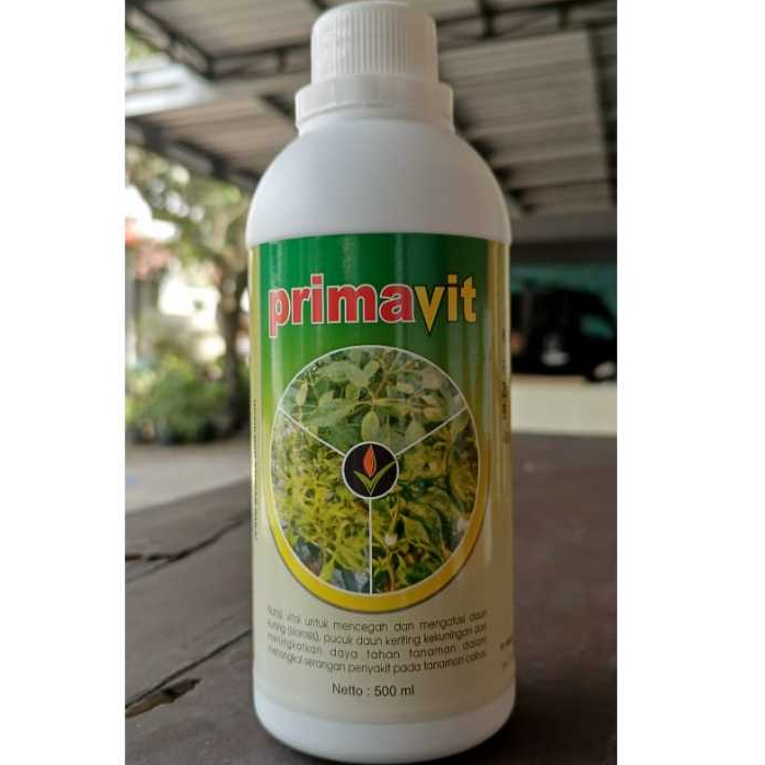 PRIMAVIT Nutrisi Pencegahan virus Gemini dan Pengobatan Tanaman Cabe Nutrisi Untuk Cabe 500ml