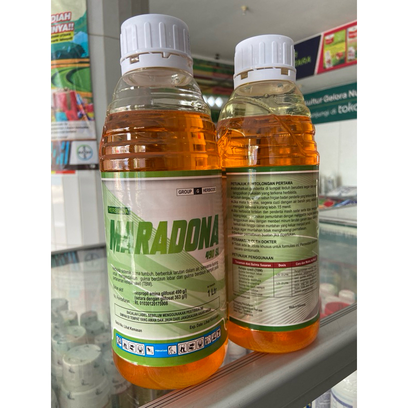 MARADONA 490SL 1L Herbisida Pembasmi Rumput Pada Tanaman