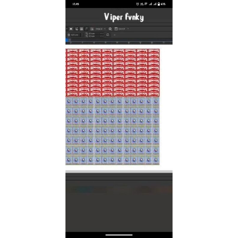 

stiker pangastuti custom isi 20pcs