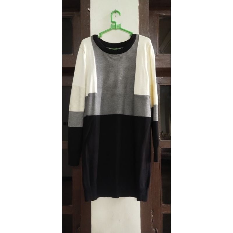 long tunik rajut premium