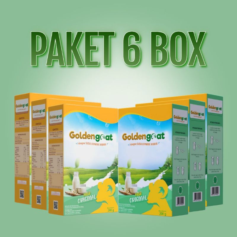 

SUSU ETAWA GOLDEN GOAT ORIGINAL 6 Box