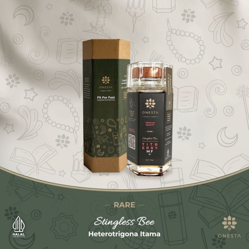 

Madu Onesta Honest Honey TITBERRY MF01 | Raw, Natural, Pure,100% Rare Premium Honey, No Additives, Digital Traceability