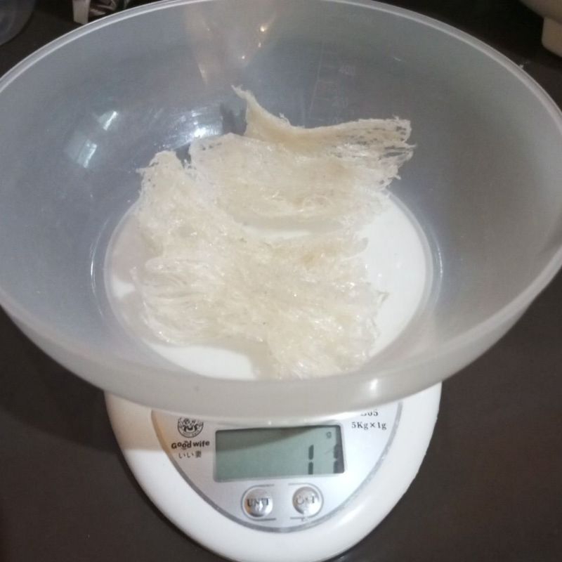 

10gram sarang walet patahan bersih,siap konsumsi