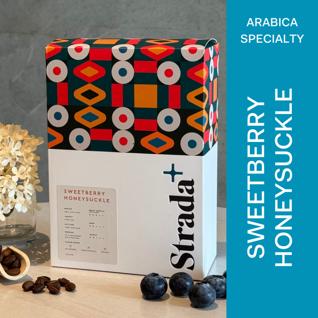 

Strada Coffee Kopi Arabica Sweetberry Honeysuckle Specialty Grade