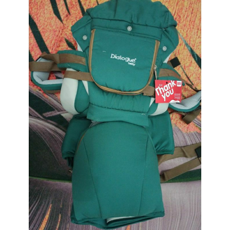 Preloved Gendongan Hipseat M Shape Dialogue 10 in 1