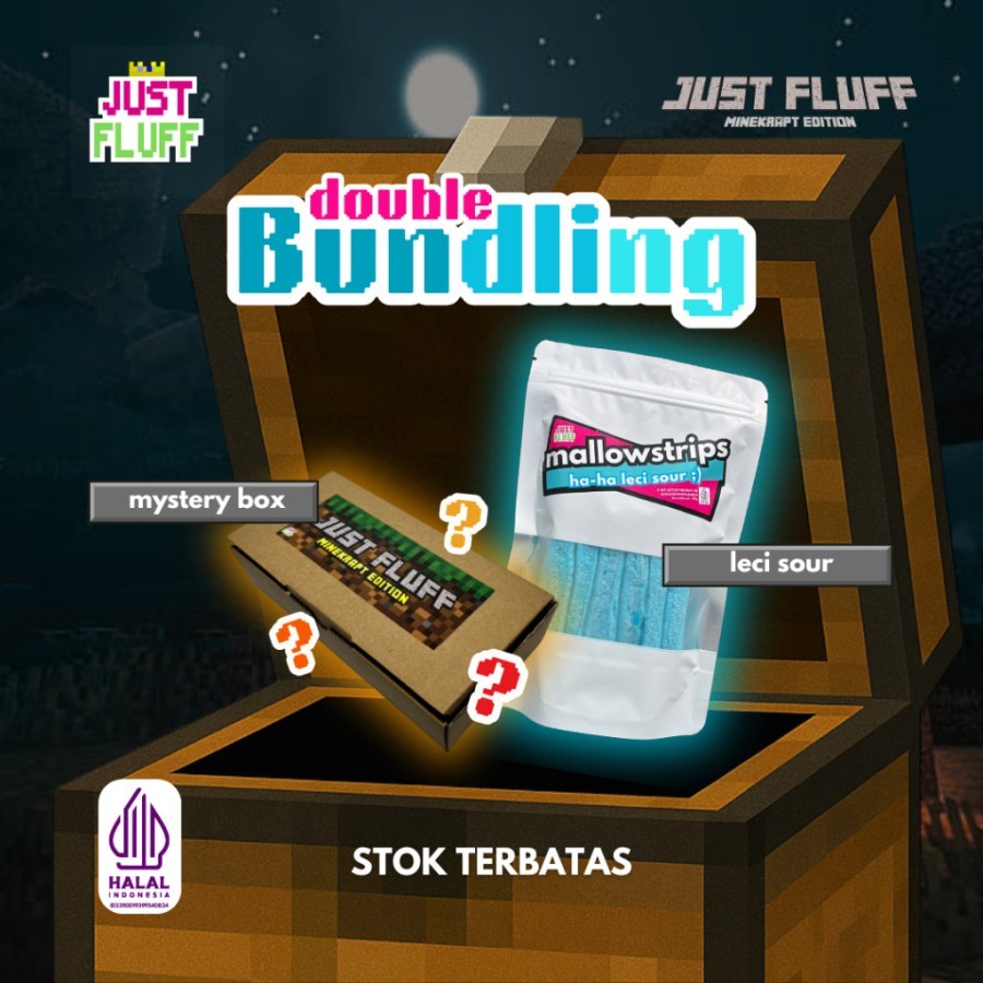 

Justfluff marshmallow Minekrapt Series Mystery Box + Mallowstrips [PROMO] [Halal]