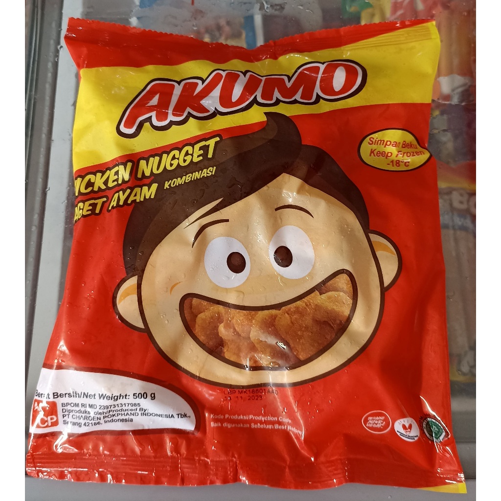 Akumo Nugget 500gram - Frozen Food