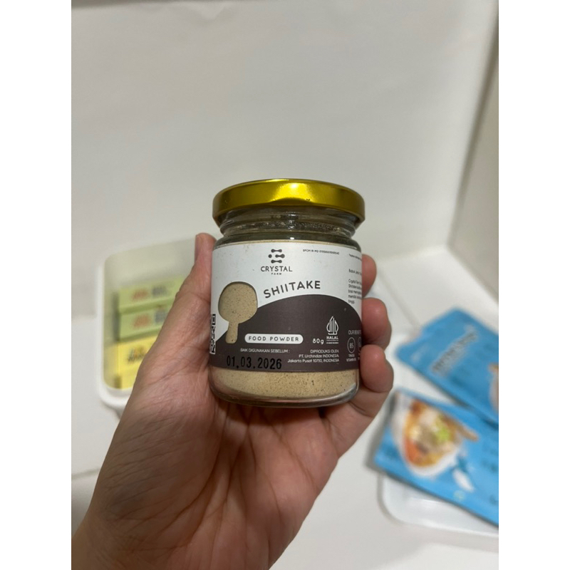

shiitake powder crystal of the sea