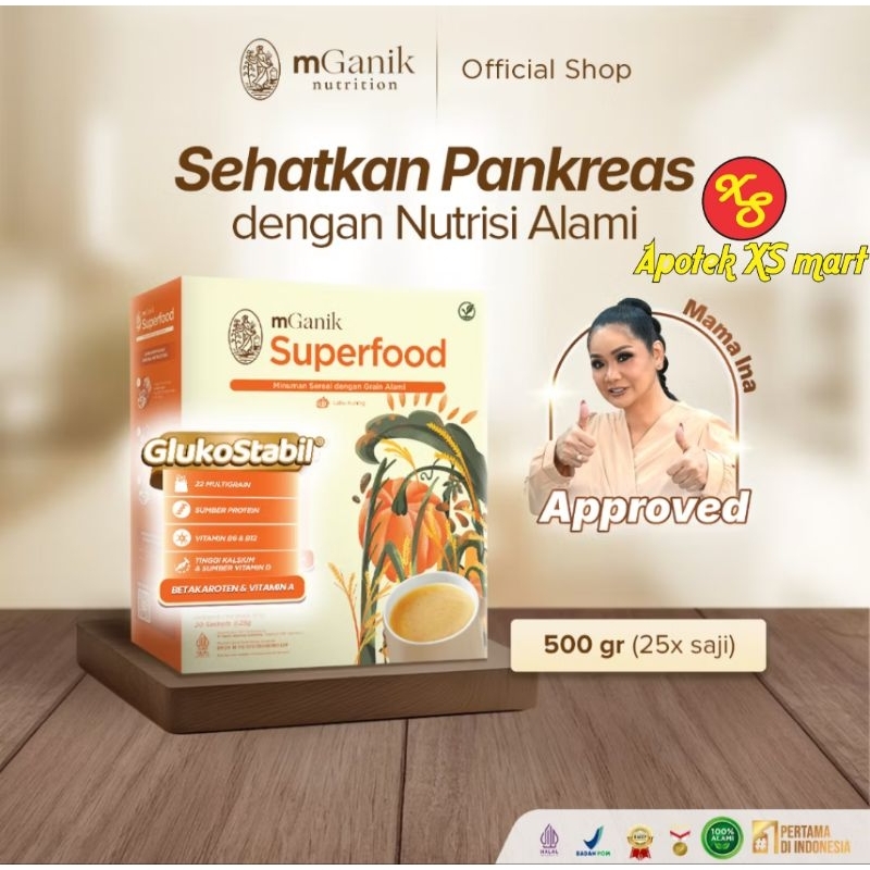MGANIK SUPERFOOD PUMPKIN - SUPLEMEN DIABETES