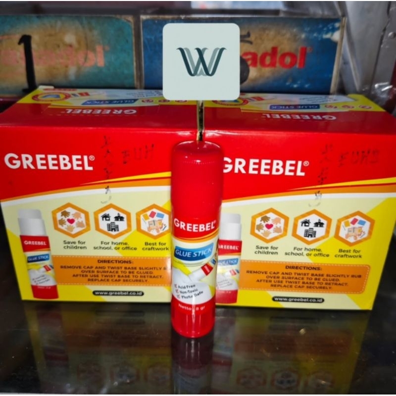 

1 LUSIN LEM GLUESTICK GREEBEL LEM KERTAS