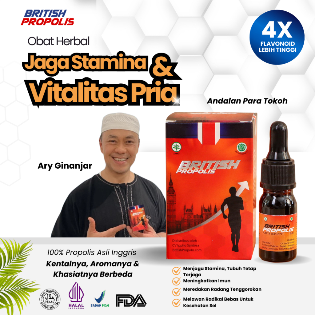 PROPOLIS DEWASA – Jaga Stamina & Vitalitas Pria
