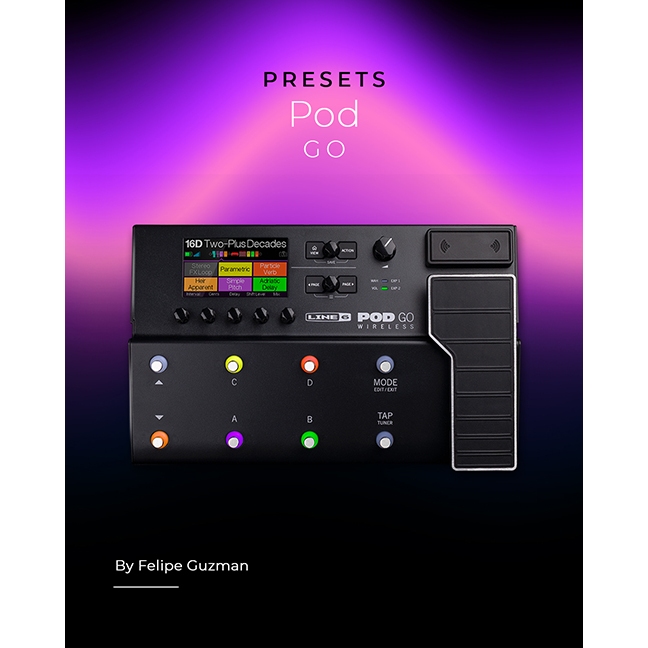 POD GO PRESETS BY FG