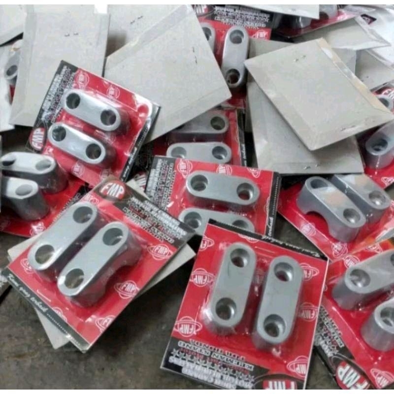 Reiser raiser klem dudukan stang atas motor Yamaha RX-King, X-Ride Fino Motorcycle Byson