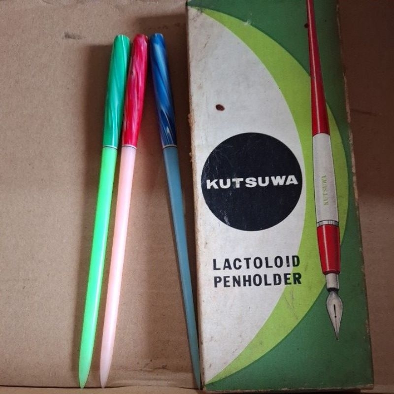 

(pcs) lactoloid penholder gagang pena kaligrafi